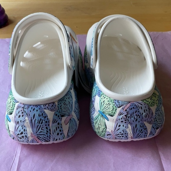 🦋 CROCS CRUSH BUTTERFLY CLOGS 🦋  NWT 🦋 - Picture 13 of 16